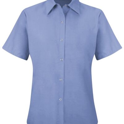Women's Short Sleeve Specialized Pocketless Work Shirt Thumbnail