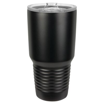 30 OZ FULL BLACK TUMBLER W/ SLIDER Thumbnail