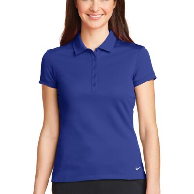Golf Ladies Dri FIT Solid Icon Pique Polo Thumbnail