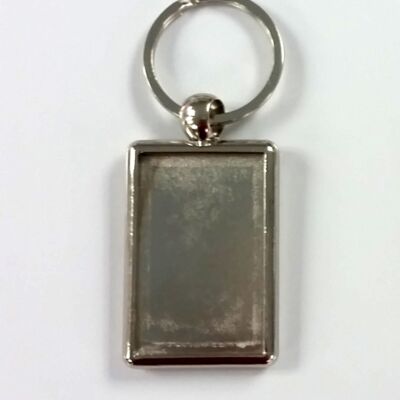 Metal Rectangular Keychain Thumbnail