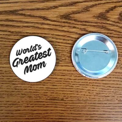 Circular Button/Pin Thumbnail