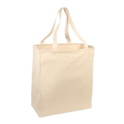 Port & Company® Over-the-Shoulder Grocery Tote Thumbnail