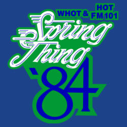 '84 Spring Thing Baseball Tee Design
