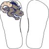 Flip Flops For Adults and Children Thumbnail