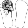 Flip Flops For Adults and Children Thumbnail