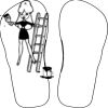Flip Flops For Adults and Children Thumbnail