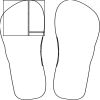 Flip Flops For Adults and Children Thumbnail