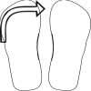 Flip Flops For Adults and Children Thumbnail