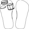 Flip Flops For Adults and Children Thumbnail