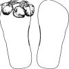 Flip Flops For Adults and Children Thumbnail