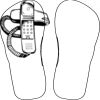 Flip Flops For Adults and Children Thumbnail