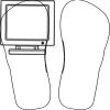 Flip Flops For Adults and Children Thumbnail