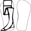 Flip Flops For Adults and Children Thumbnail