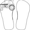 Flip Flops For Adults and Children Thumbnail
