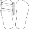 Flip Flops For Adults and Children Thumbnail