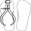 Flip Flops For Adults and Children Thumbnail