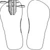 Flip Flops For Adults and Children Thumbnail