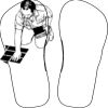Flip Flops For Adults and Children Thumbnail
