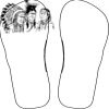 Flip Flops For Adults and Children Thumbnail