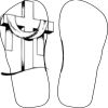 Flip Flops For Adults and Children Thumbnail