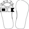 Flip Flops For Adults and Children Thumbnail
