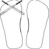 Flip Flops For Adults and Children Thumbnail