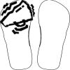 Flip Flops For Adults and Children Thumbnail