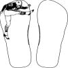 Flip Flops For Adults and Children Thumbnail