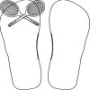 Flip Flops For Adults and Children Thumbnail