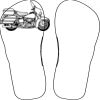 Flip Flops For Adults and Children Thumbnail