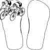 Flip Flops For Adults and Children Thumbnail