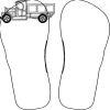 Flip Flops For Adults and Children Thumbnail
