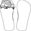 Flip Flops For Adults and Children Thumbnail
