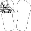 Flip Flops For Adults and Children Thumbnail
