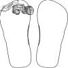 Flip Flops For Adults and Children Thumbnail