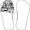Flip Flops For Adults and Children Thumbnail