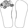 Flip Flops For Adults and Children Thumbnail