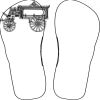 Flip Flops For Adults and Children Thumbnail