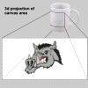 11 oz. Black Rhinocoat Mug Thumbnail