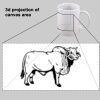 11 oz. Black Rhinocoat Mug Thumbnail